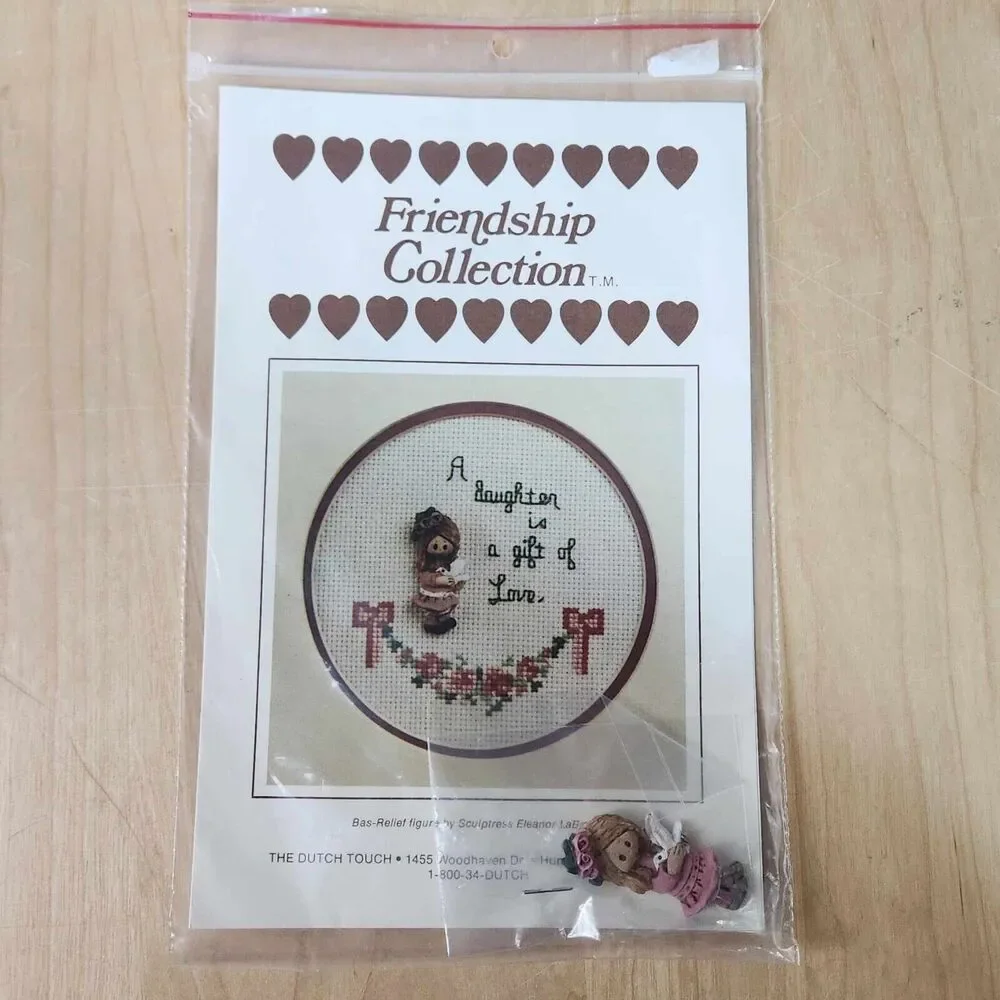 Friendship Collection Daughter is a Gift of Love Cross Stitch Pattern NEW